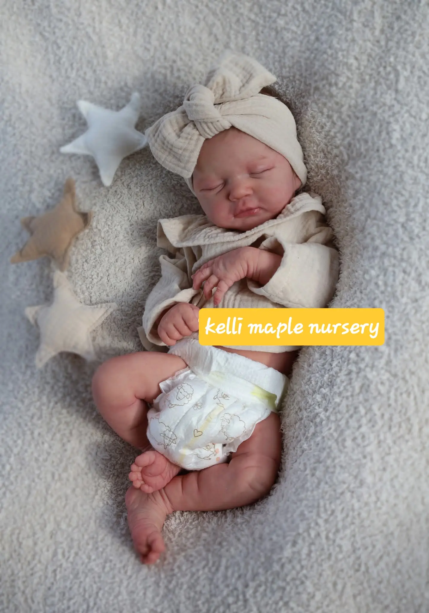 Baby Doe blank silicone kit rare collector edition by Joanna Kazmierczak