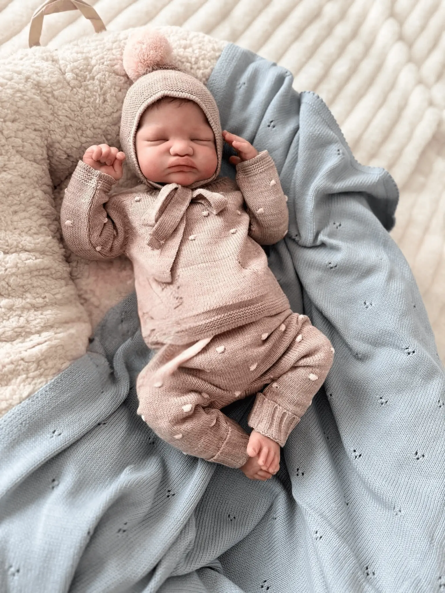 Kelli Maple reborn doll — silicone and vinyl handcrafted babies