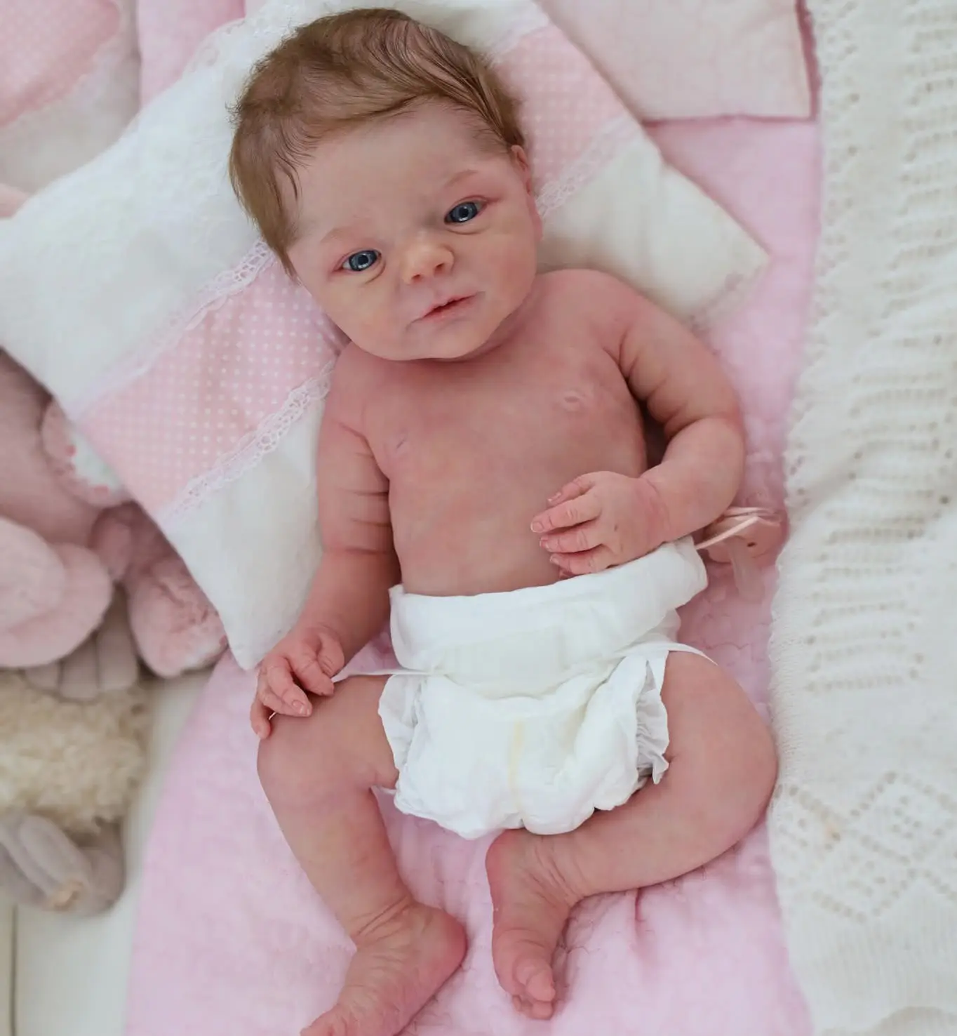 Kelli Maple reborn doll — silicone and vinyl handcrafted babies