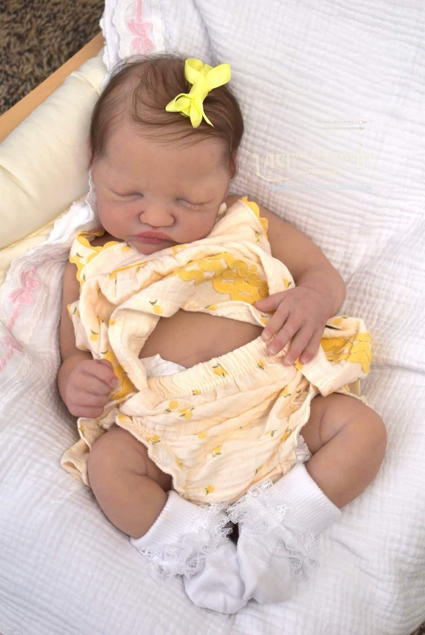 Kelli Maple reborn doll — silicone and vinyl handcrafted babies