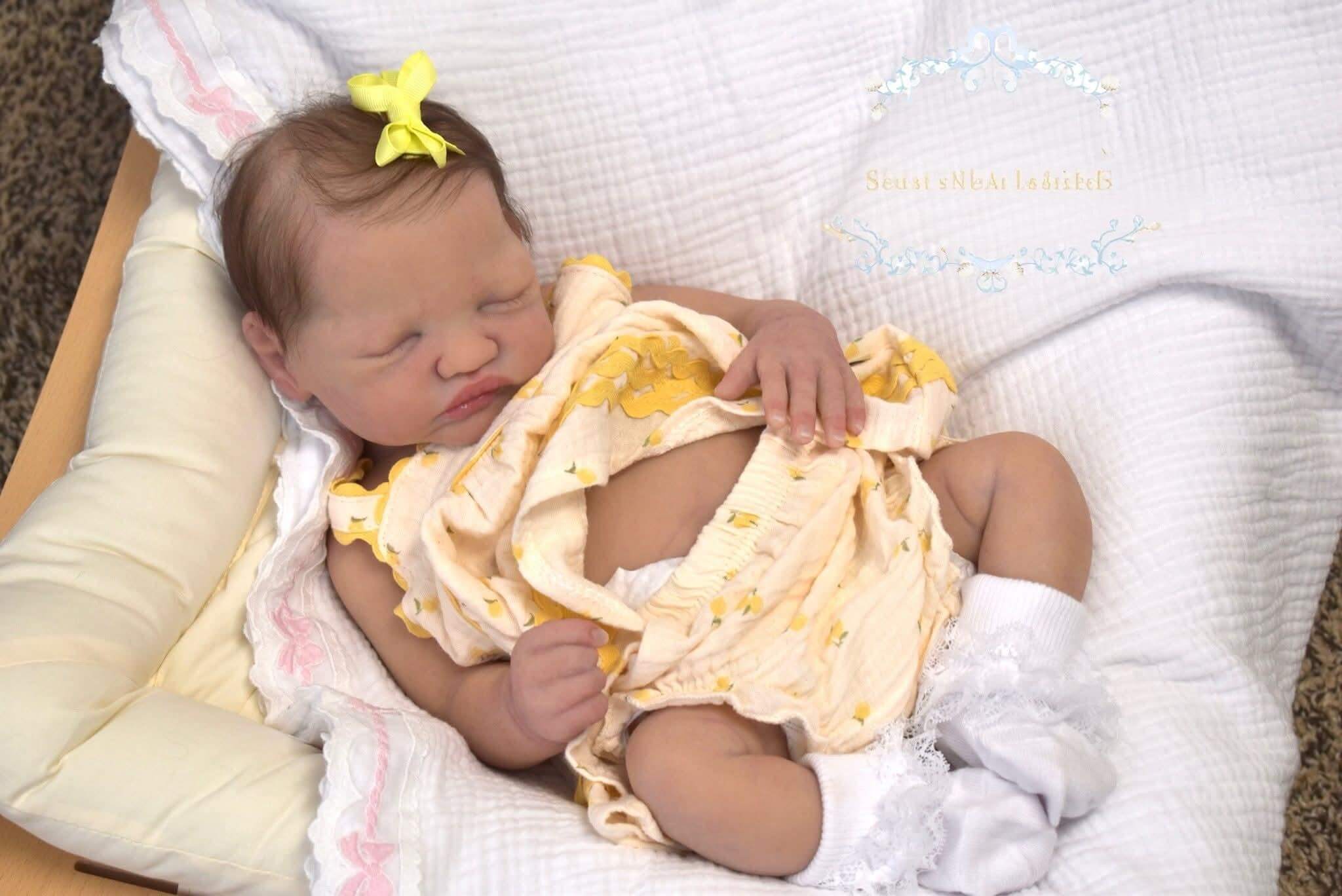 Kelli Maple reborn doll — silicone and vinyl handcrafted babies