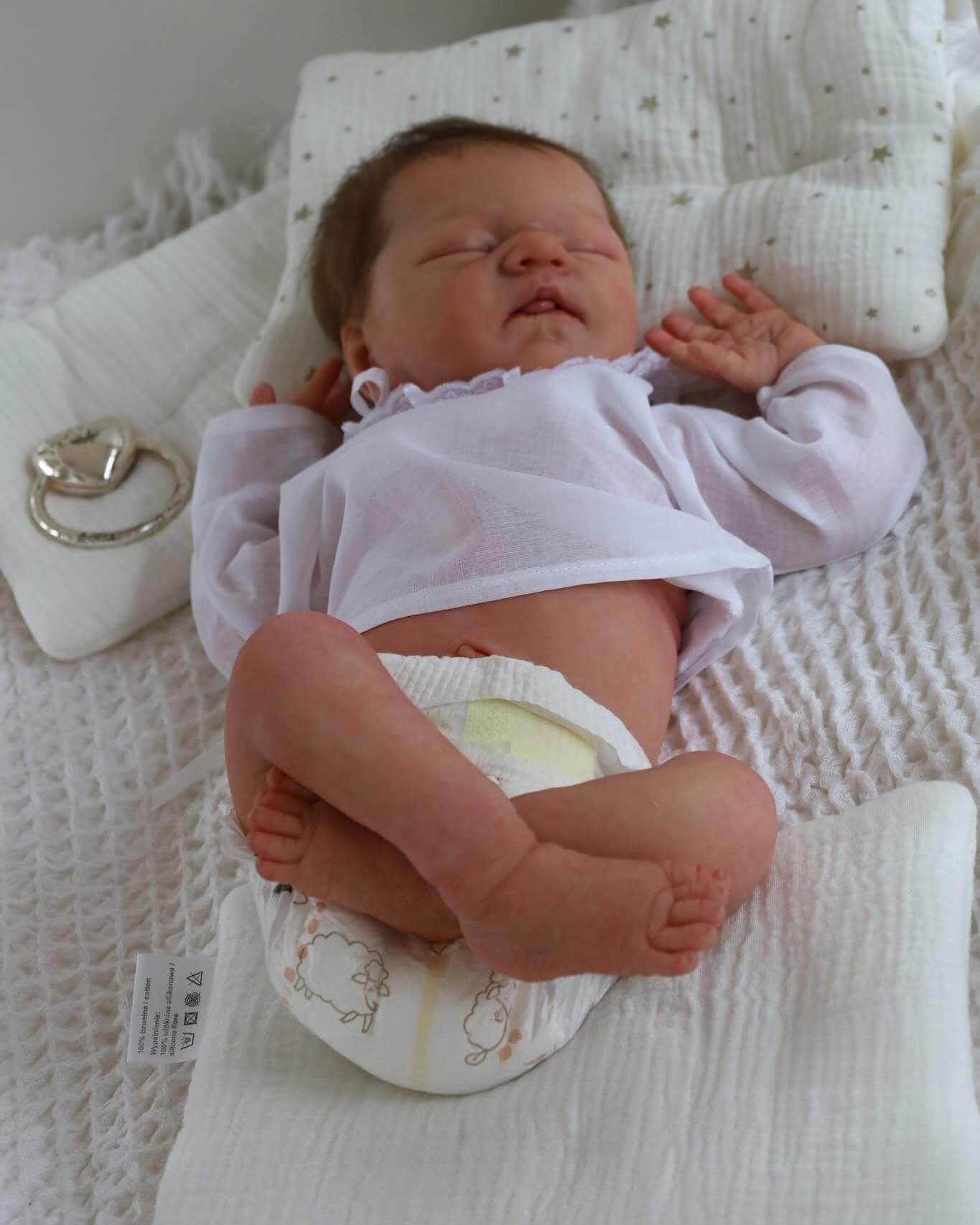 Kelli Maple reborn doll — silicone and vinyl handcrafted babies