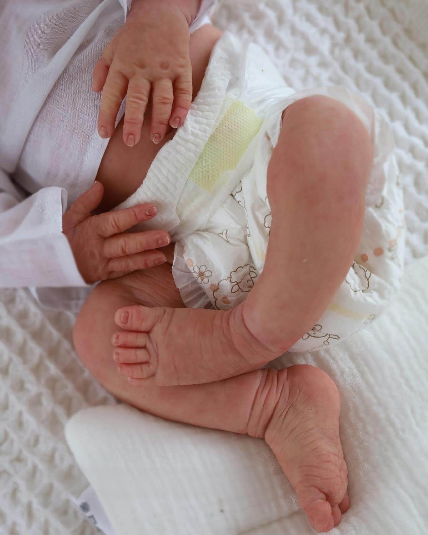 Kelli Maple reborn doll — silicone and vinyl handcrafted babies