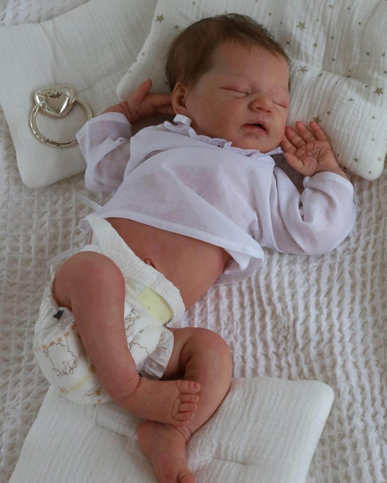 Kelli Maple reborn doll — silicone and vinyl handcrafted babies