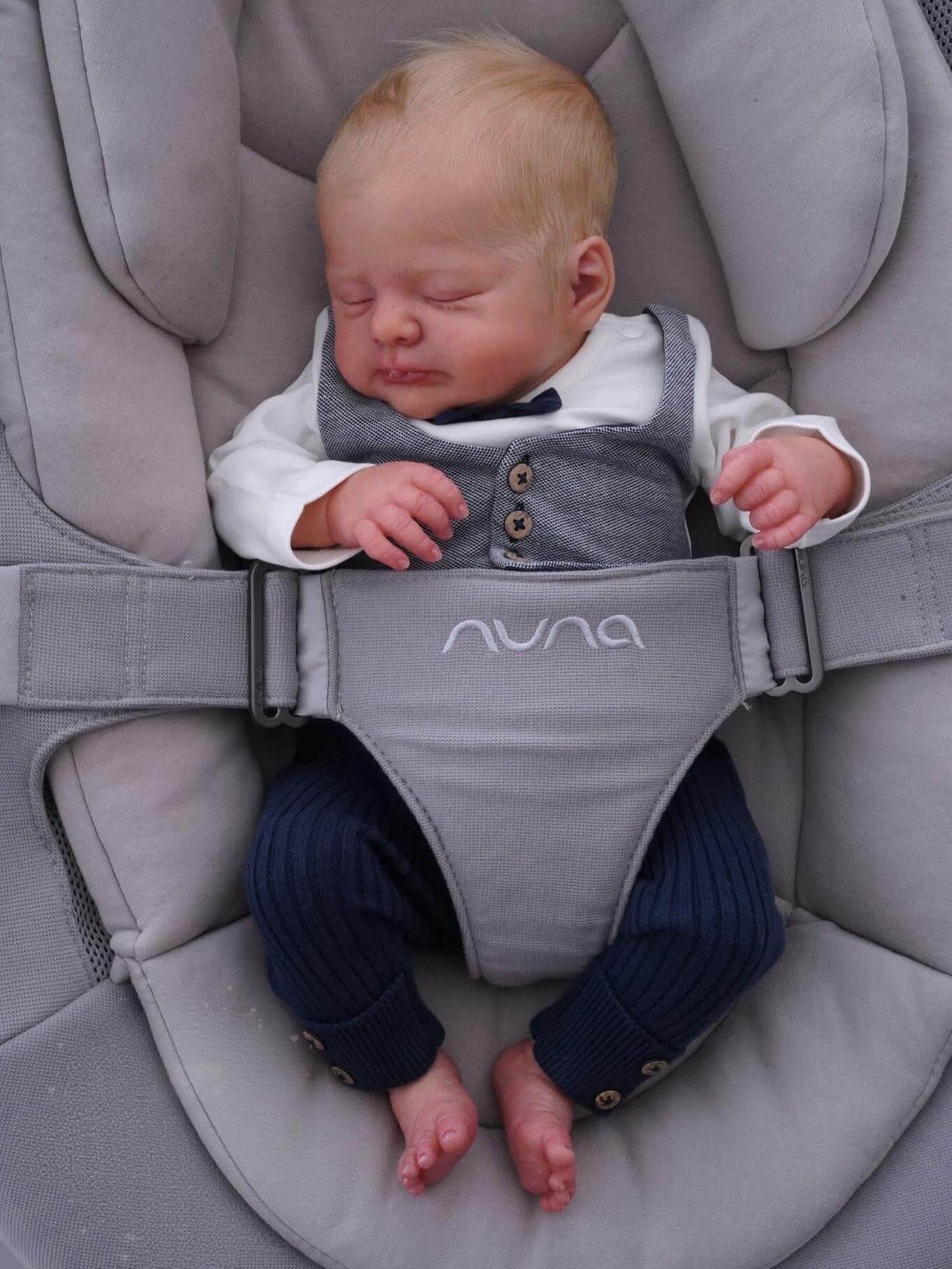 Kelli Maple reborn doll — silicone and vinyl handcrafted babies