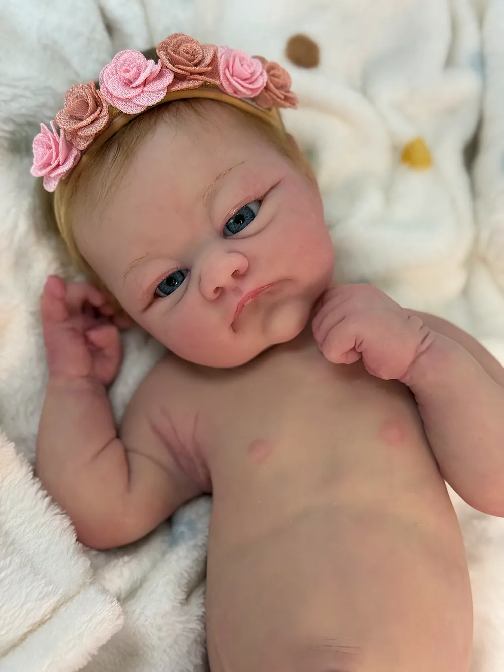 Kelli Maple reborn doll — silicone and vinyl handcrafted babies