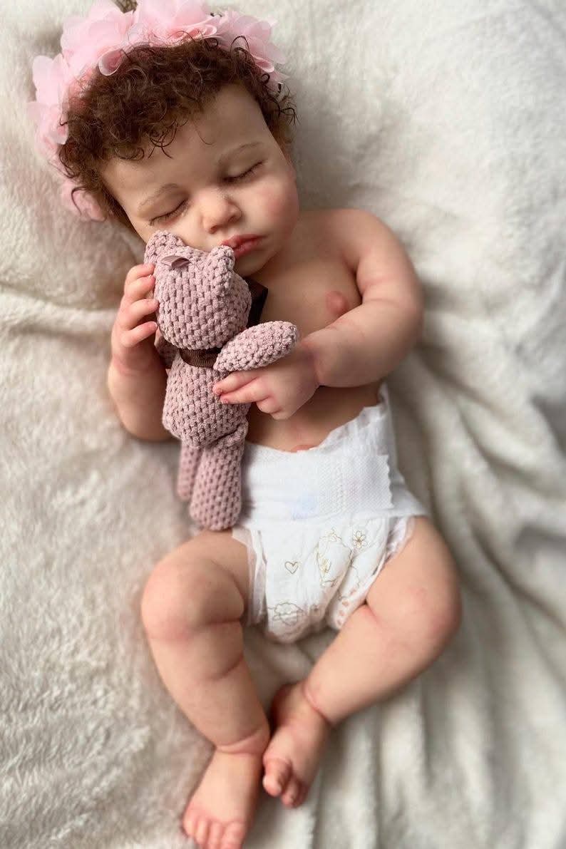 Annabell 18 Inch Full Body Silicone Reborn Baby Doll - Handcrafted Reborn Doll