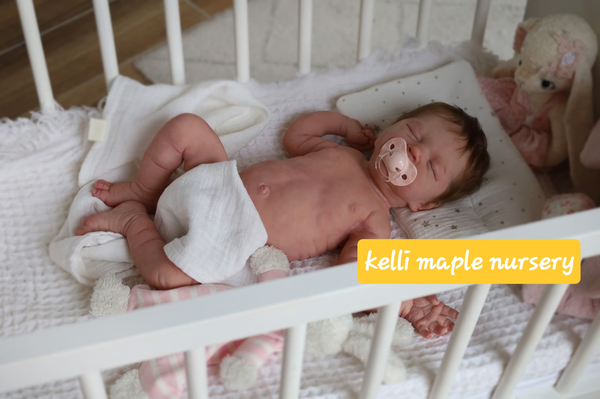 Baby Doe 19 Inch Limited Edition Silicone Reborn or Blank Kit - Handcrafted Reborn Doll