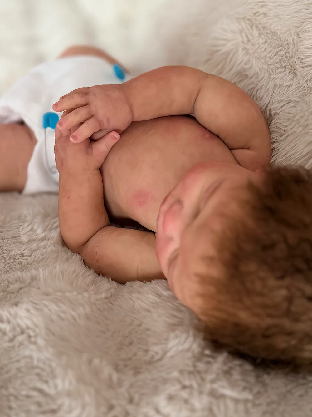 Lorimer - 19" Full Body Silicone Reborn Baby Boy - Handcrafted Reborn Doll